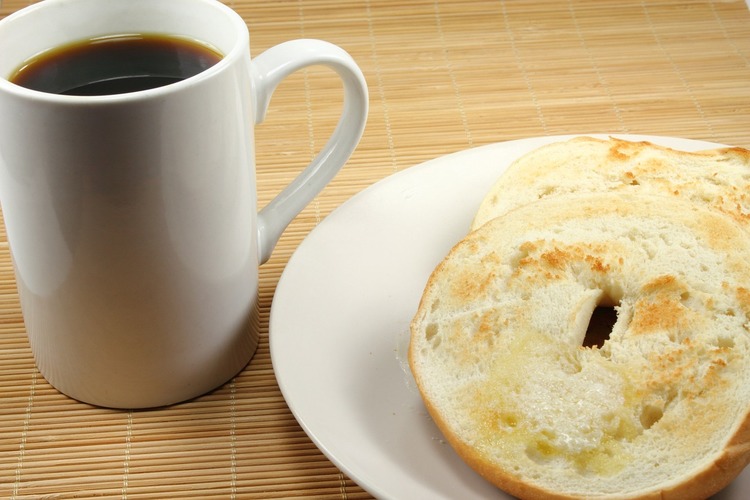 Bagels Recipe - Toasted Butter Bagel
