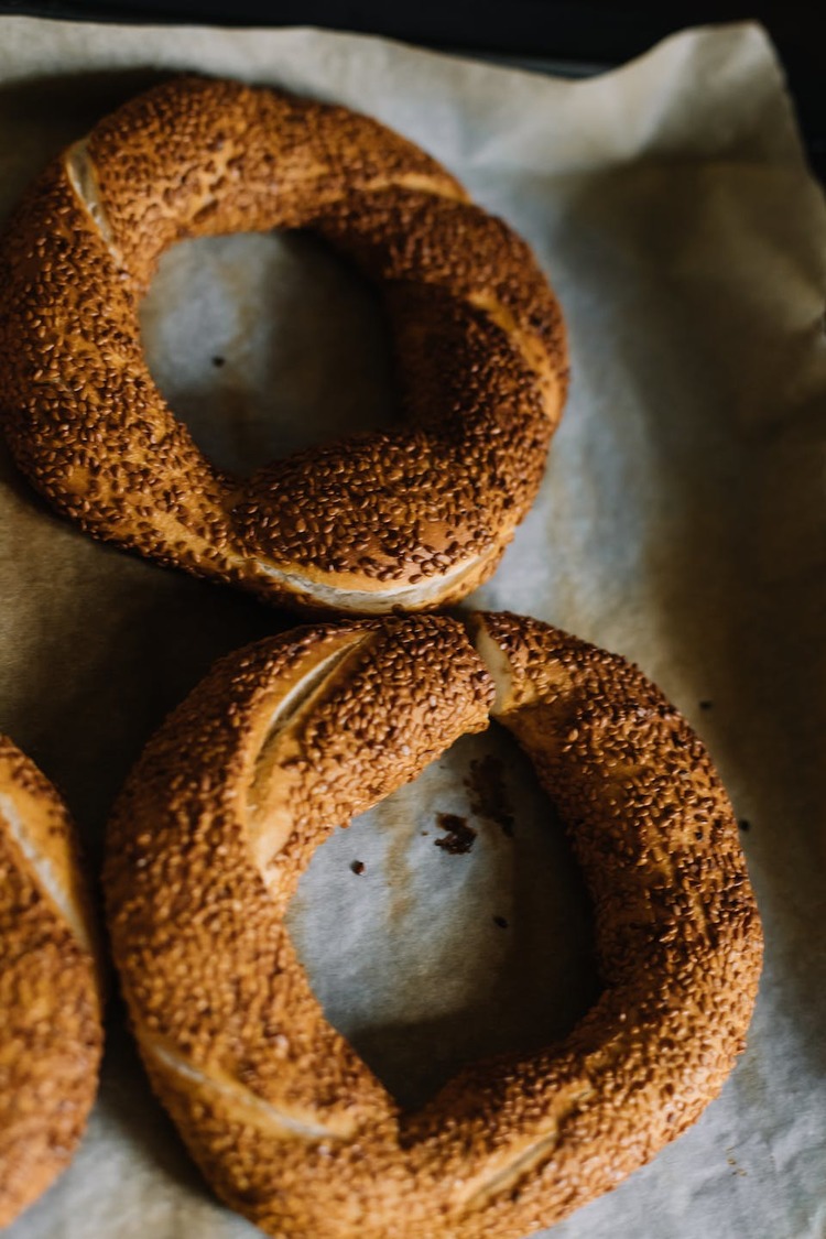 Rye Bagels with Sesame and Poppy Seeds Recipe
